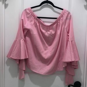 New York and Co. On/off shoulder top